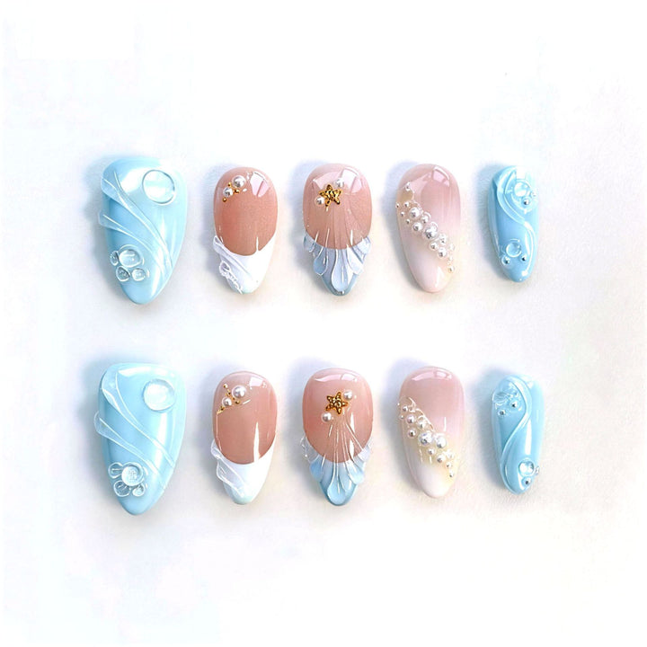 Decorative Acrylic Nail Art Extensions Kalsten