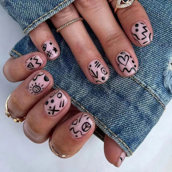Creative Abstract Nail Art Design Kit