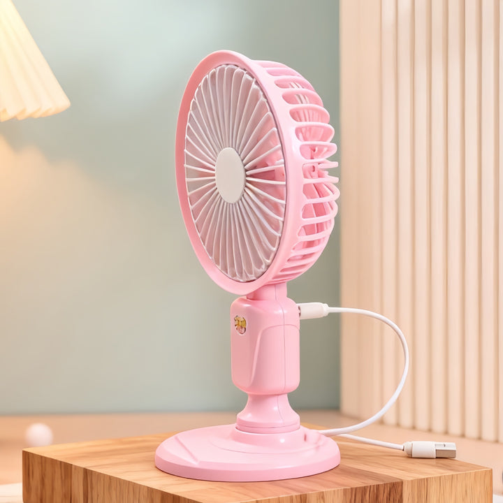 Women portable table fan with versatile tilt adjustment Kalsten
