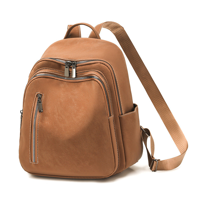 Stylish Leather Backpack Kalsten