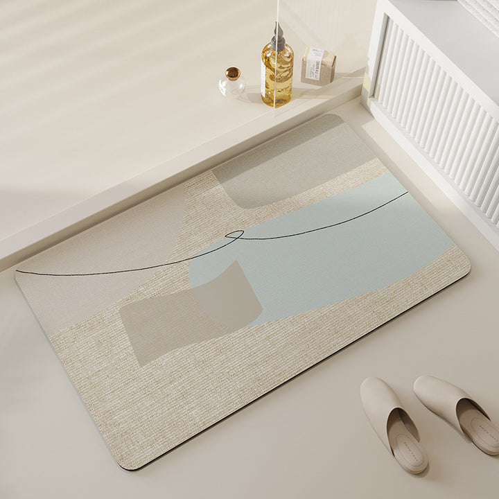 Modern Abstract Non-Slip Area Rug