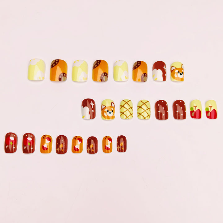 Whimsical Animal-Themed Nail Art Kalsten