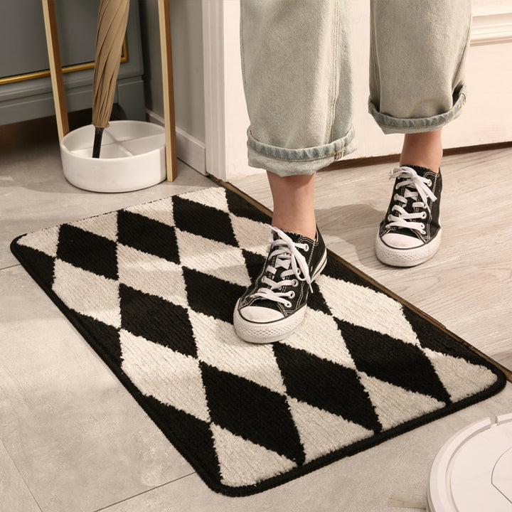 Anti-Slip Diamond Pattern Indoor Mat