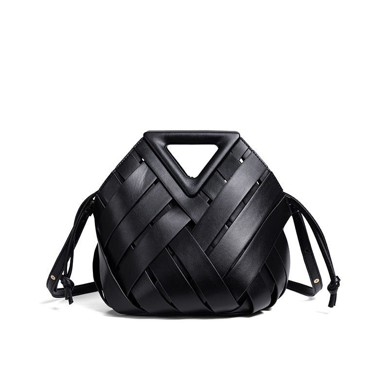 Woven Leather Handbag Kalsten