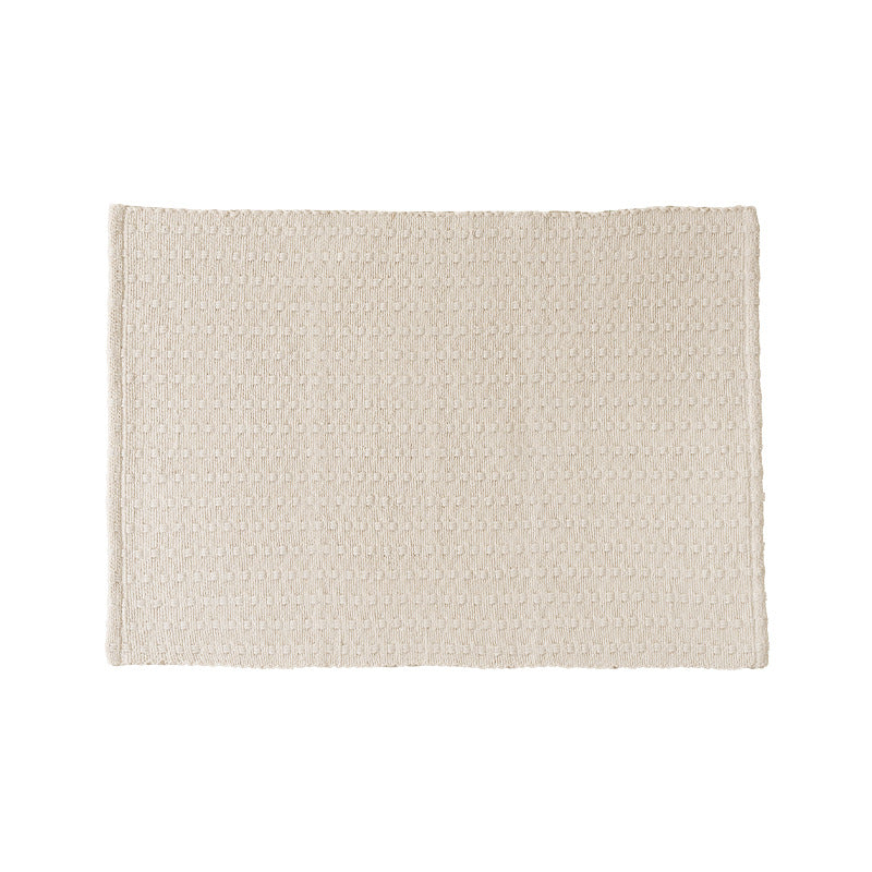 Rectangular placemat made of textured waffle weave Kalsten