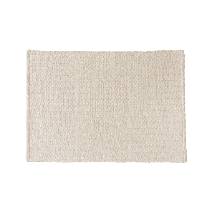 Rectangular placemat made of textured waffle weave Kalsten