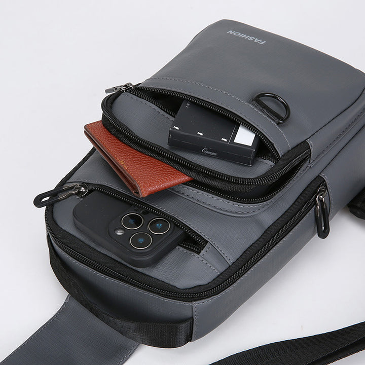 Multi-Pocket Crossbody Sling Bag