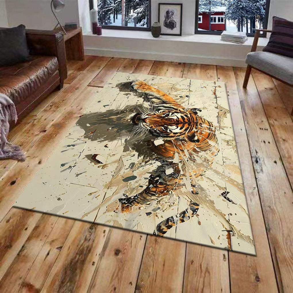 3D Printed Tiger Wall Mural Kalsten