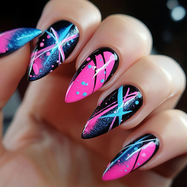 Creative Abstract Nail Art Kalsten