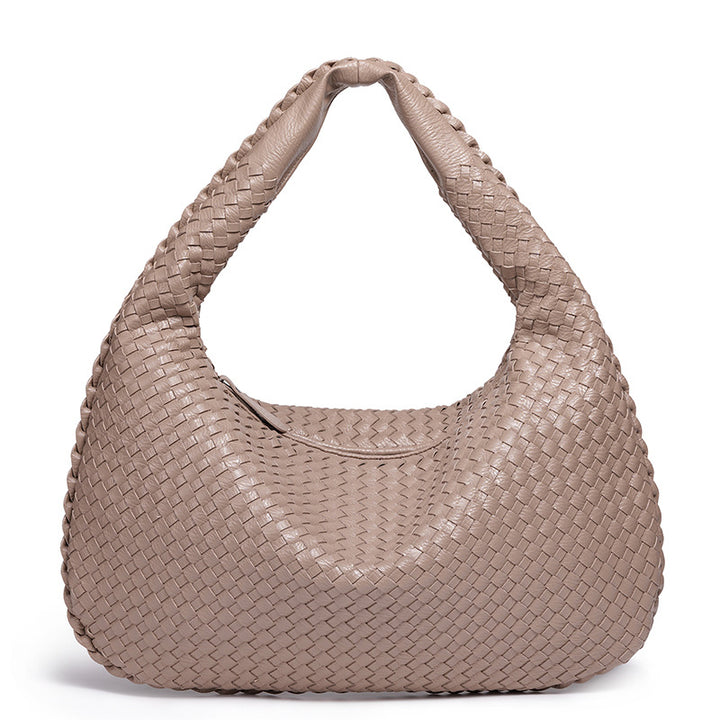 Woven Leather Shoulder Bag Kalsten