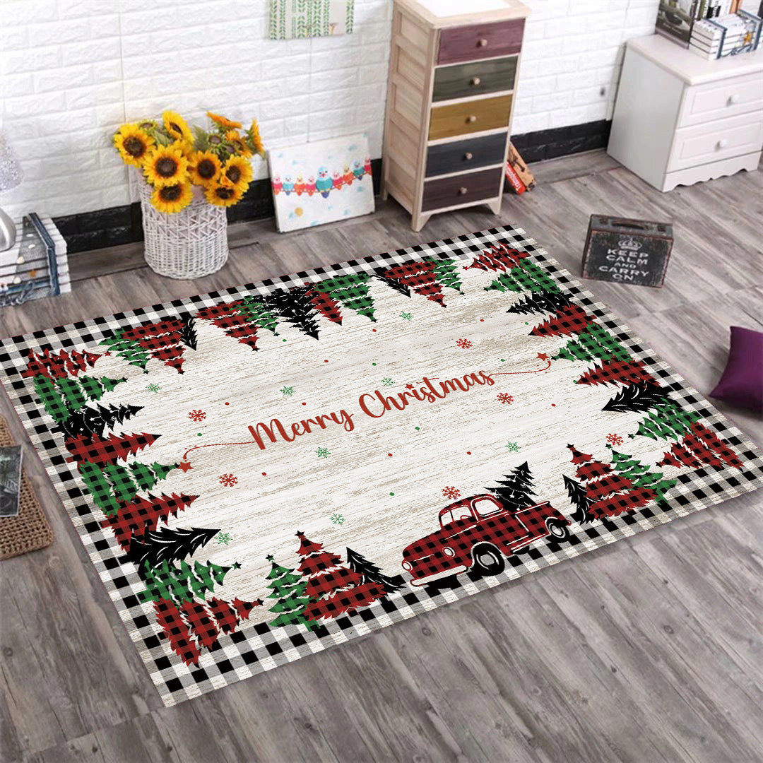 Holiday Theme Area Rug Kalsten