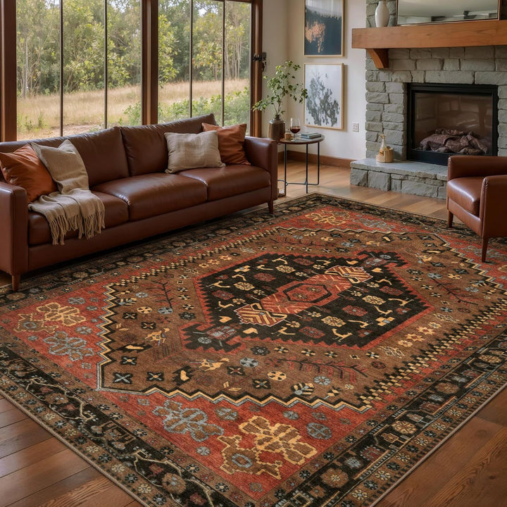 Bohemian-Inspired Area Rug