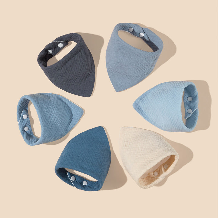 Soft Muslin Bandana Bibs Set kalsten