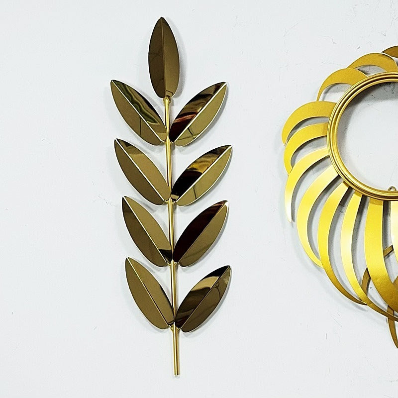 Decorative Metal Leaf Wall Sculpture Kalsten