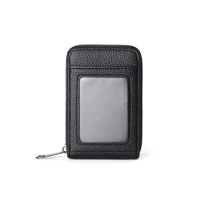 Premium Leather Zippered Cardholder