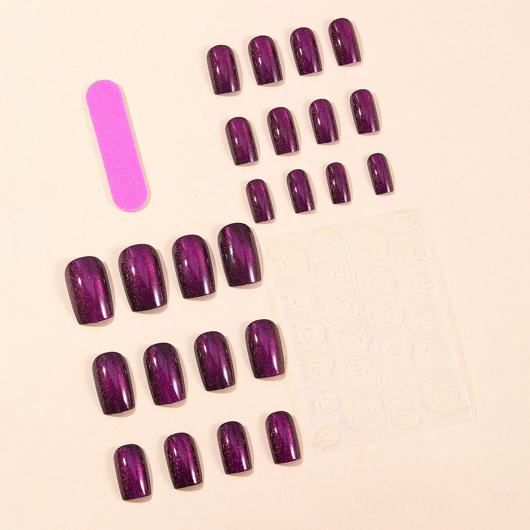 Glossy Ombre Acrylic Nail Art Kalsten