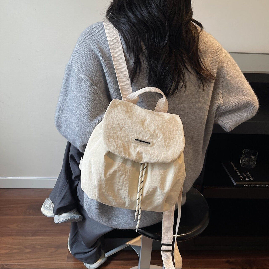 Women's Compact Versatile Drawstring Backpack Kalsten