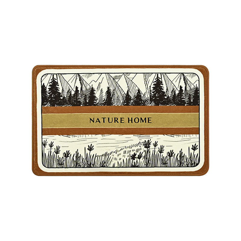 Artistic Landscape Bath Mat Kalsten