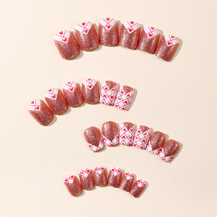 Heart Pattern Nail Art Kit Kalsten