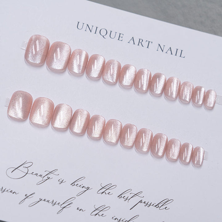 Elegant Glittery Press-On Nails