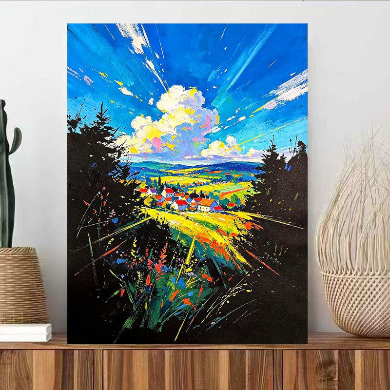 Landscape Inspired Abstract Wall Art Kalsten