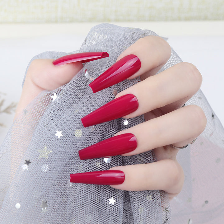 Vibrant Stiletto Press-On Nails Kalsten