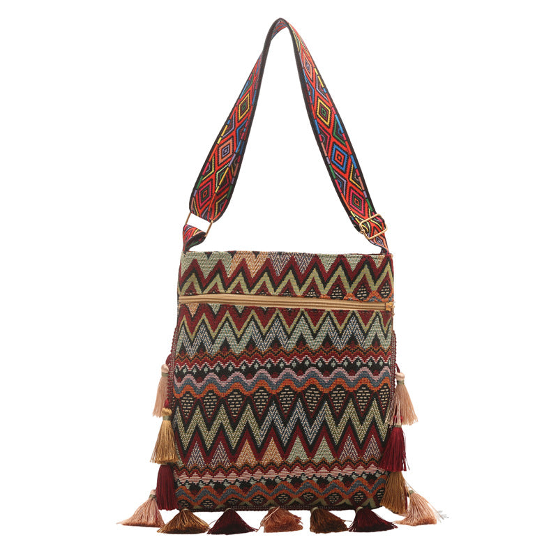 Bohemian Woven Shoulder Bag