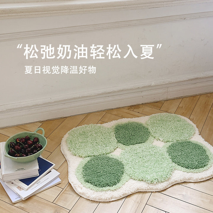 Decorative Bath Mat for Bathroom Floor Decor