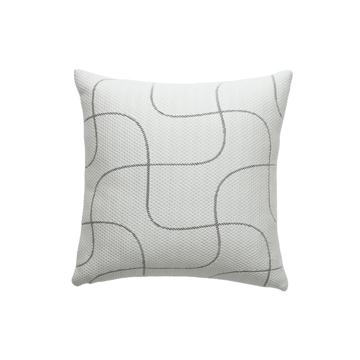 woven decorative pillow