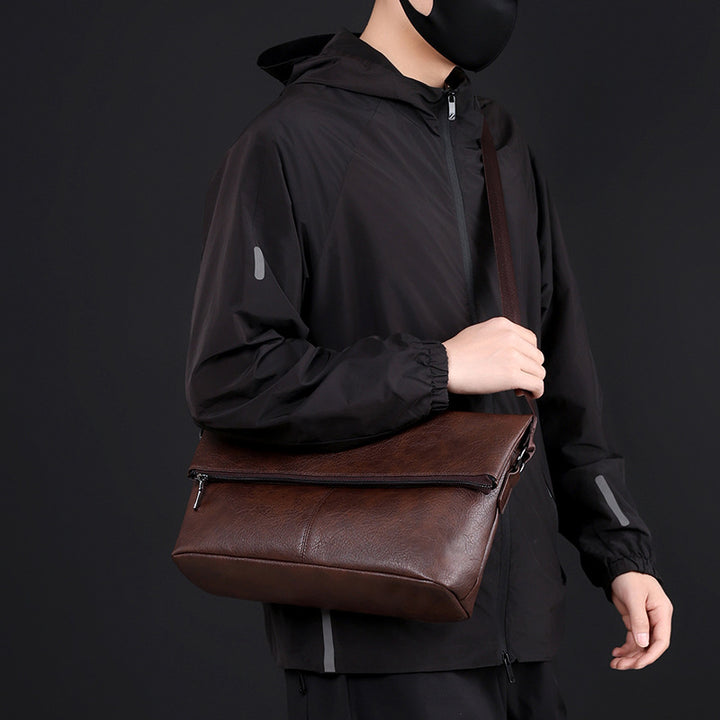 Premium Leather Messenger Bag