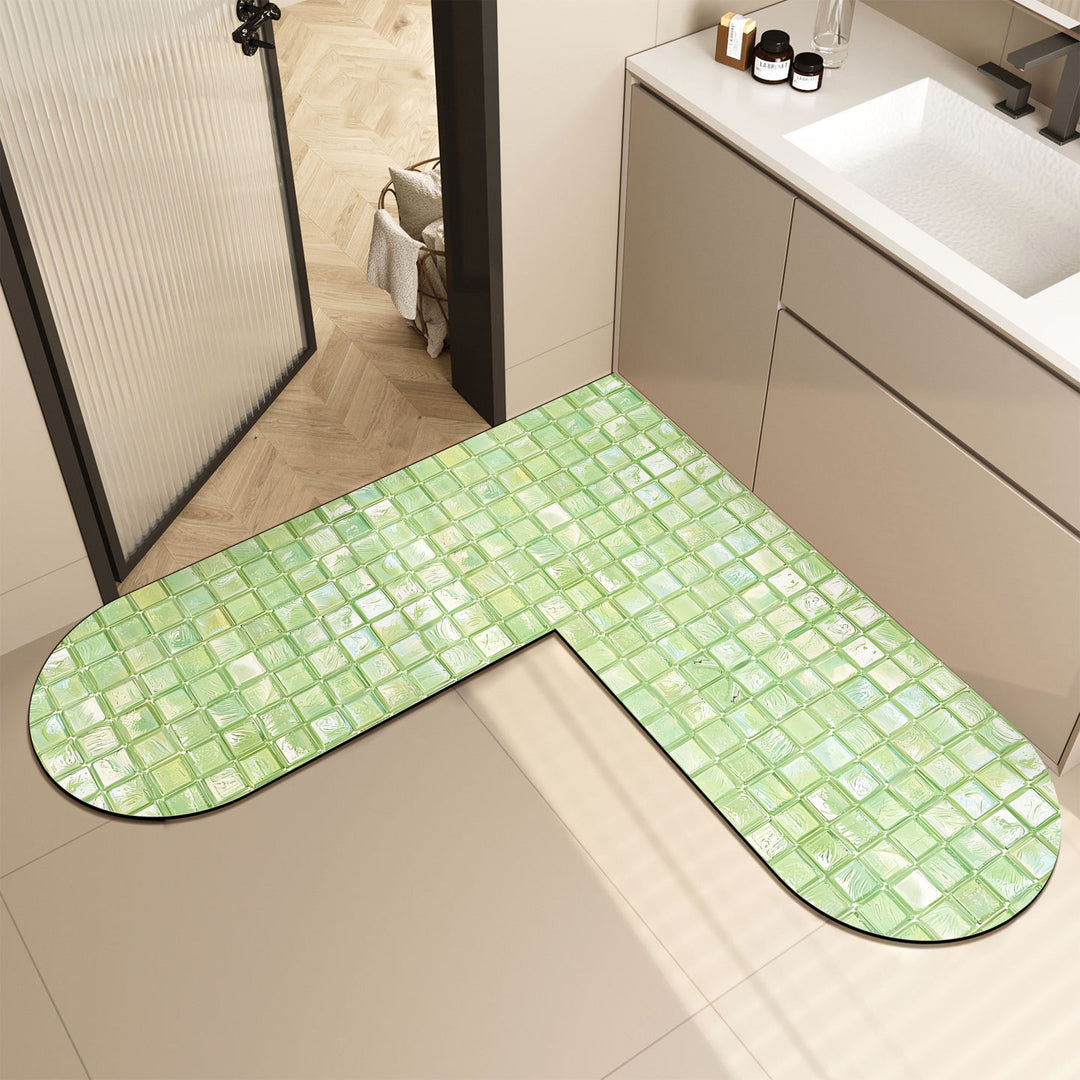 Memory Foam U-Shaped Bath Mat