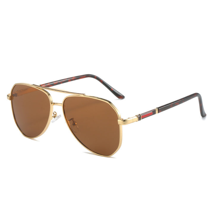 Women's designer sunglasses with oval frame and luxurious accents Kalsten