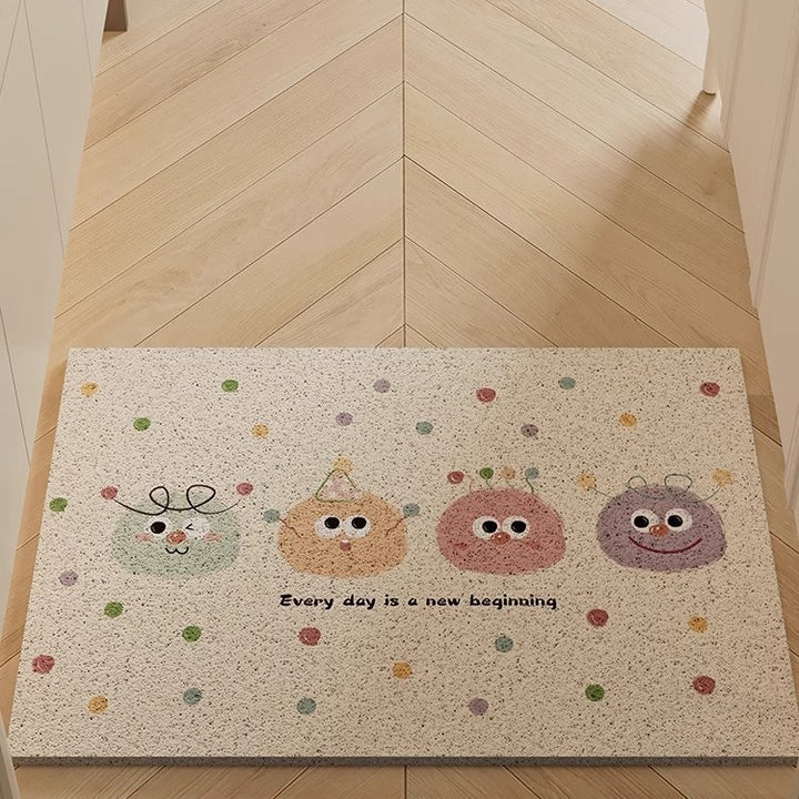 Fun Character Welcome Mat Kalsten