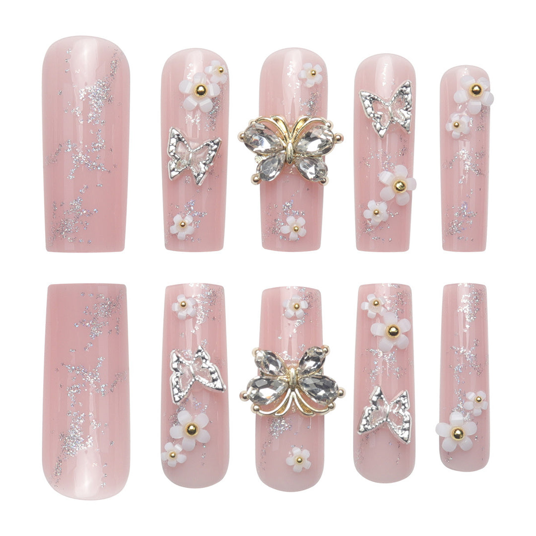 Extravagant Decorative Press-On Nails Kalsten
