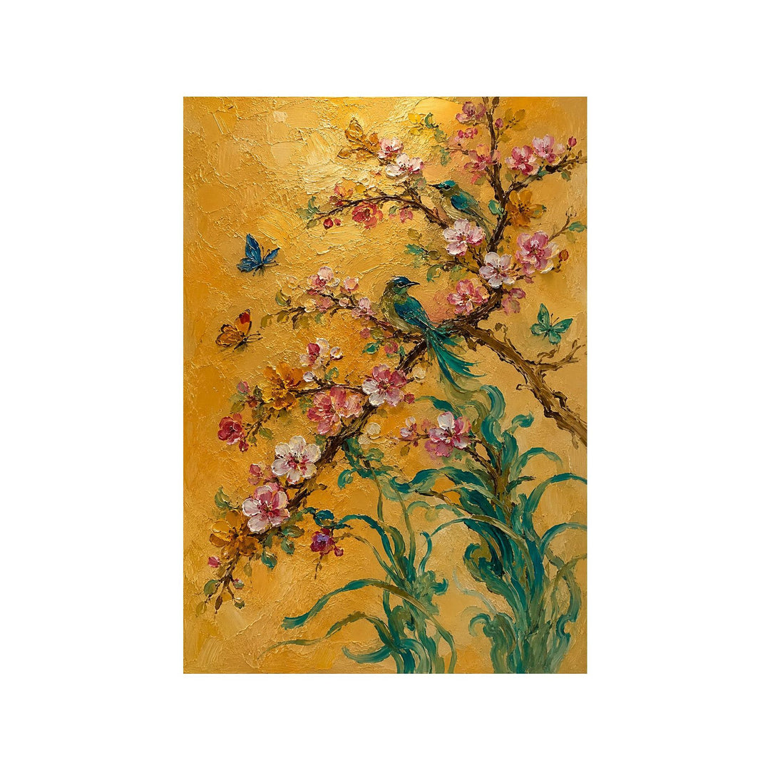 Floral Themed Canvas Art