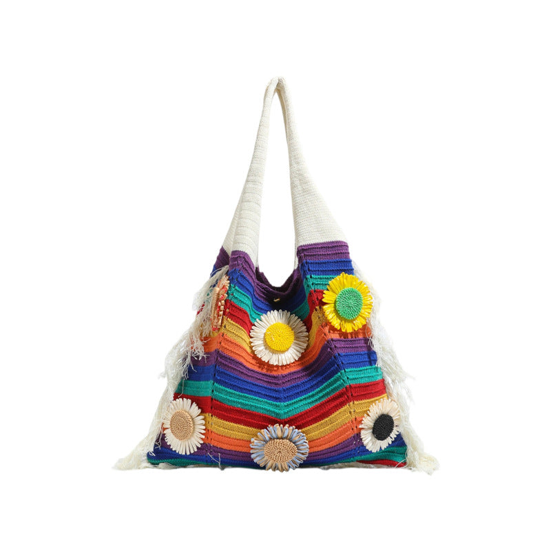 Colorful Bohemian Tote Bag