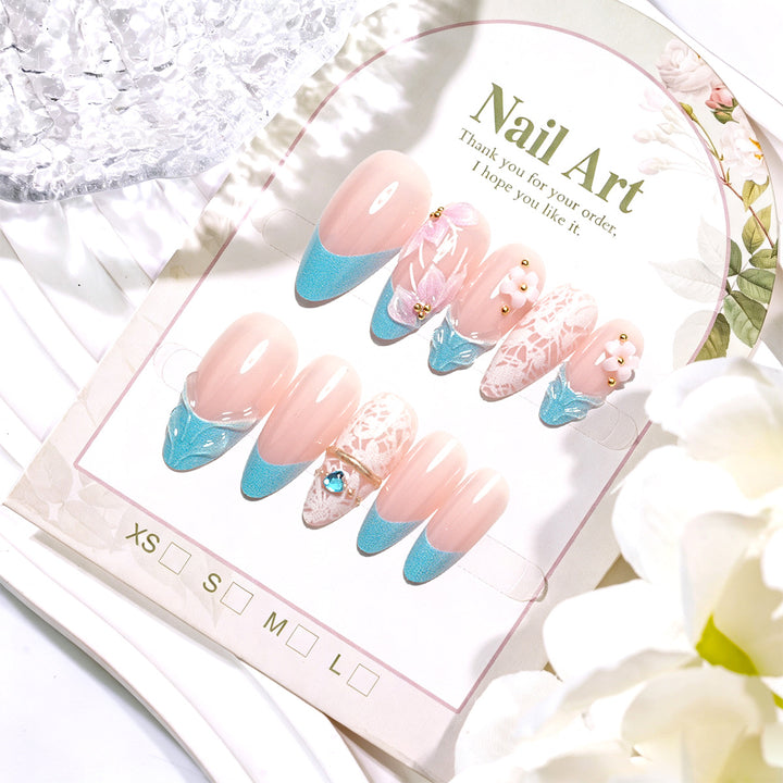 Decorative Press-On Nail Art Collection