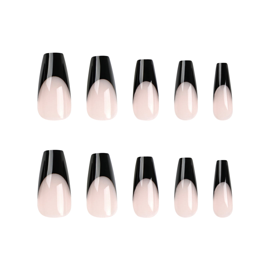 Elegant Gel Nails with trendy French Tip Kalsten
