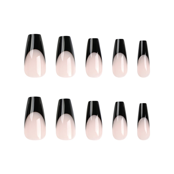 Elegant Gel Nails with trendy French Tip Kalsten