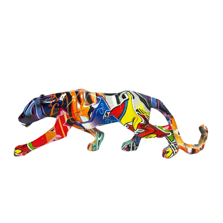 Decorative Panther Sculpture Kalsten