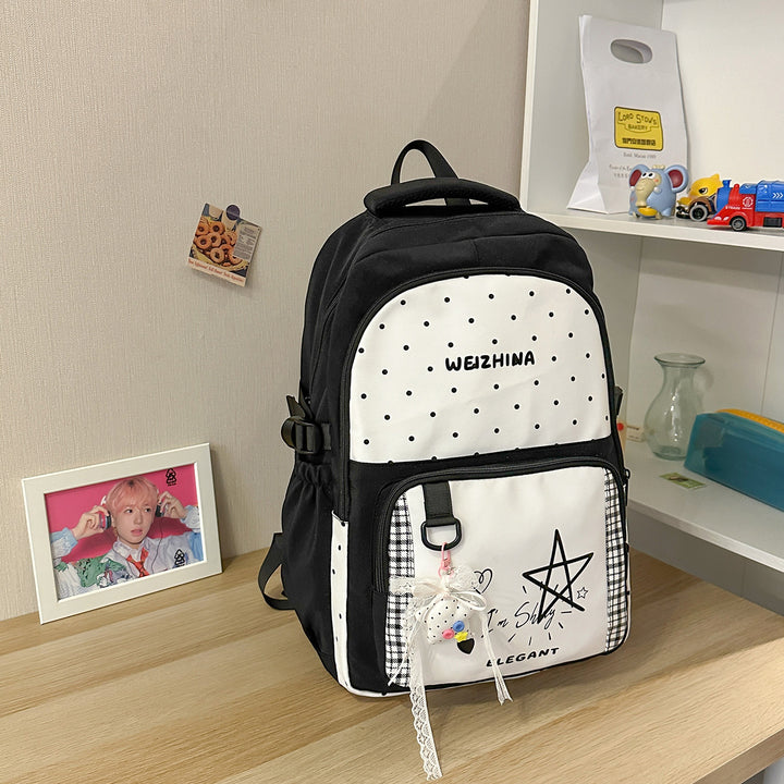 Trendy Polka Dot Backpack Kalsten 1791204846