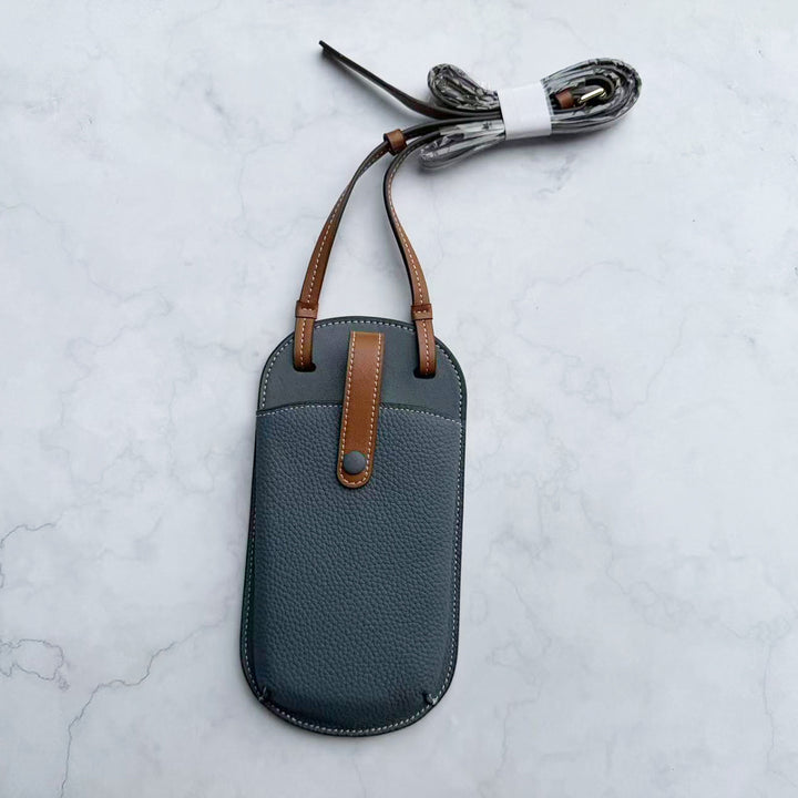 Leather Crossbody Phone Pouch kalsten