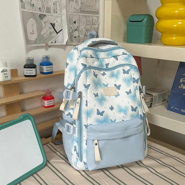 Cute Butterfly-Themed School Backpack Kalsten