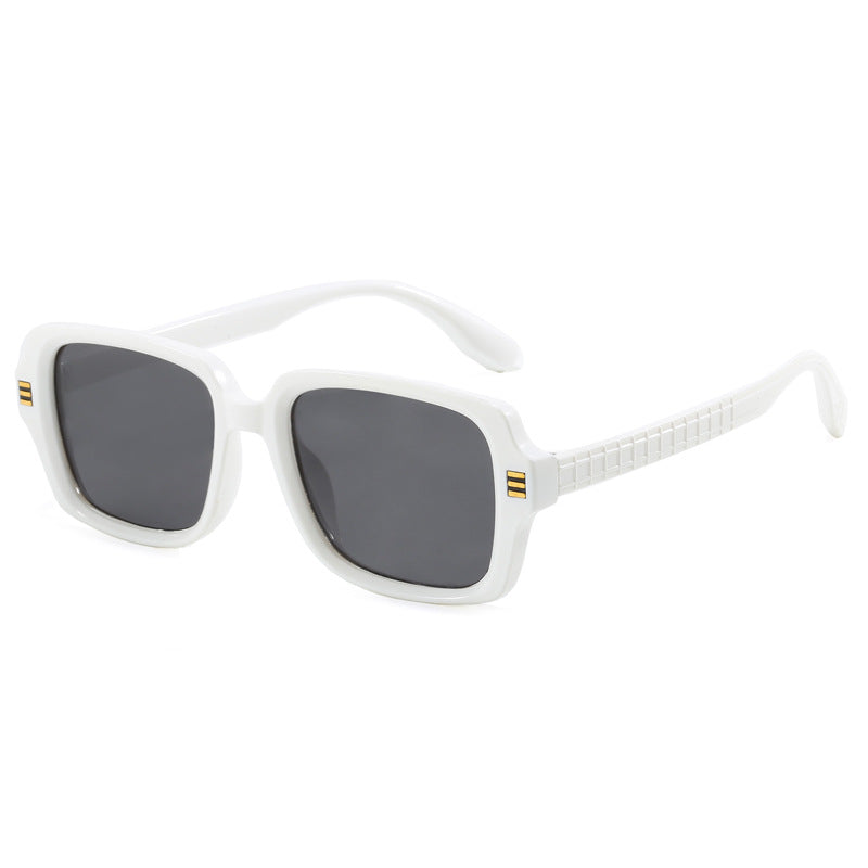 Women's fashionable square sunglasses with textured frame Kalsten