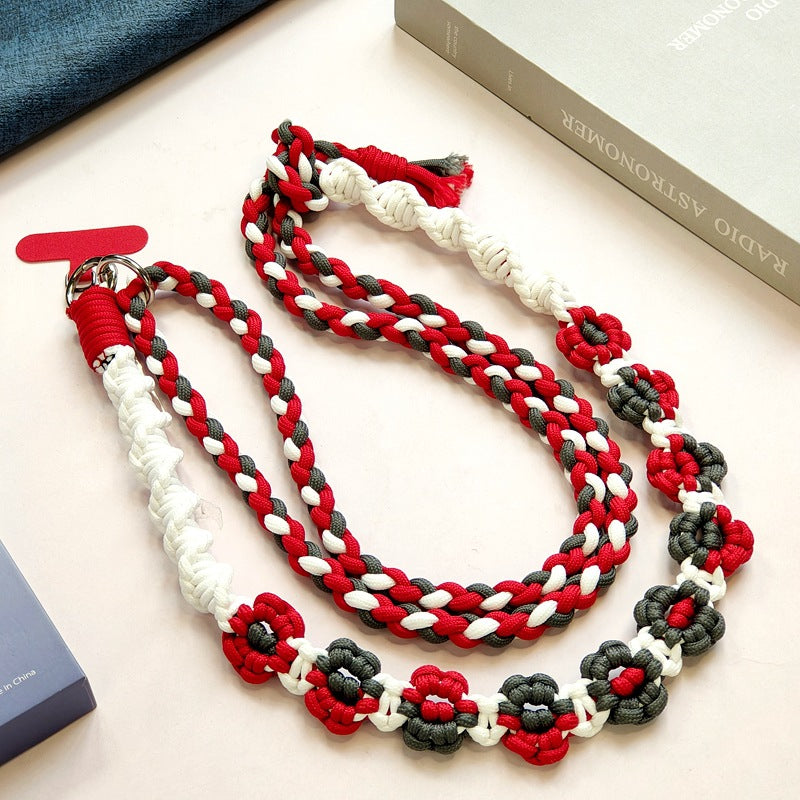 Decorative Floral Braided Leash Kalsten