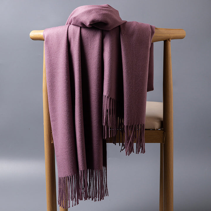 Luxurious Cashmere-Blend Throw Blanket