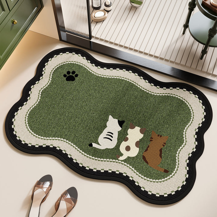 Pet-Themed Bath Mat Kalsten