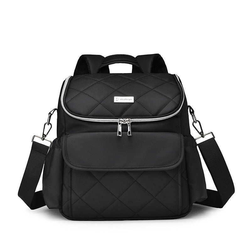 Quilted Multi-Functional Backpack Kalsten