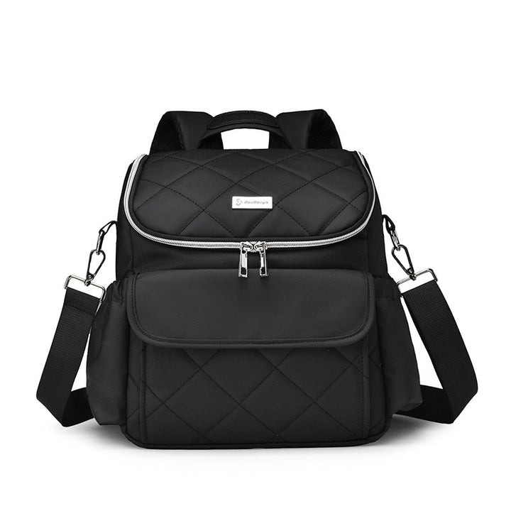 Quilted Multi-Functional Backpack Kalsten