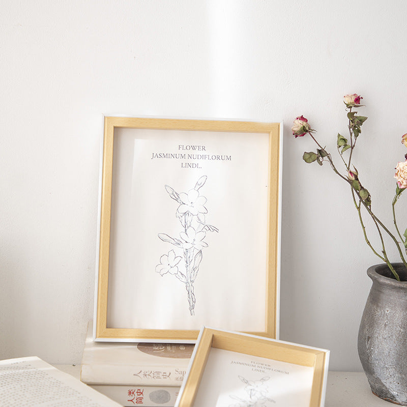 Elegant Floral Art Print Frame